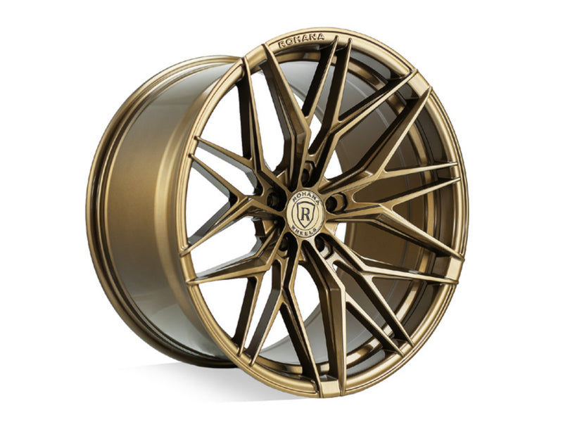Tesla Model S, X - RFX17 Wheels - Gloss Black - Titanium - Bronze