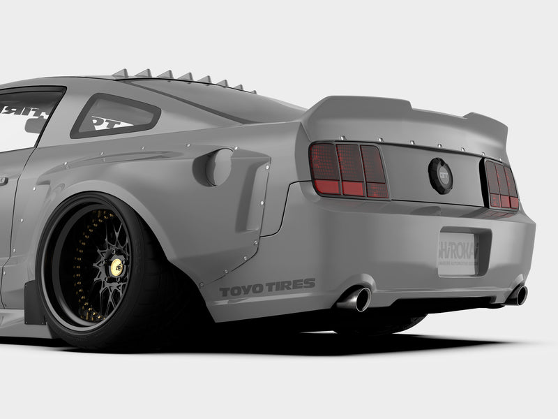 2005-09 Mustang - Ducktail Spoiler