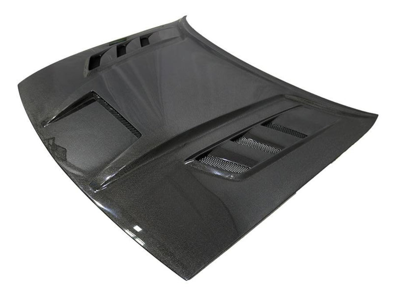 2008-23 Challenger - Terminator Style Hood - Carbon Fiber