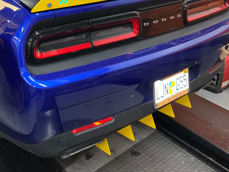 2008-23 Challenger - Aluminum Rear Diffuser