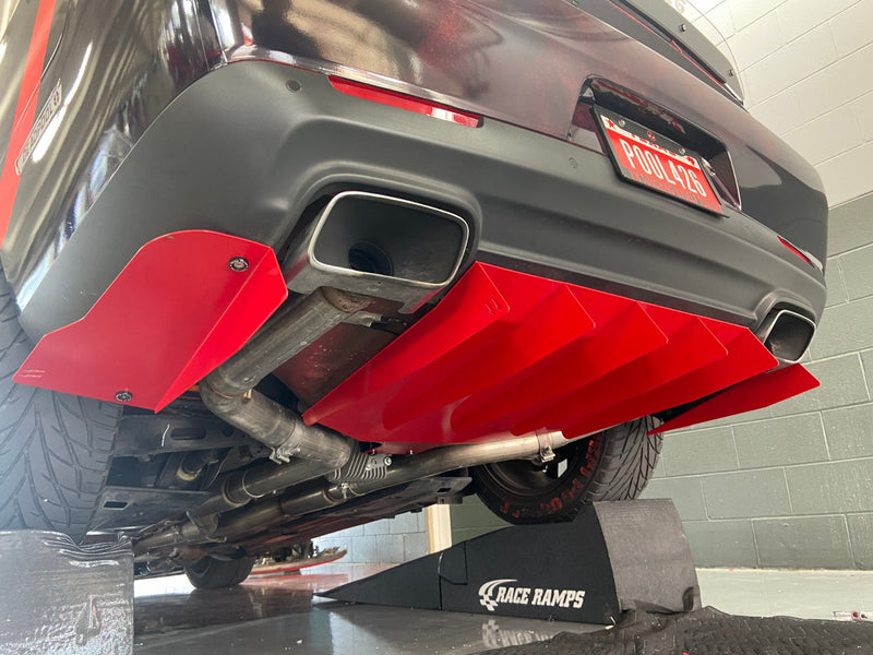 2008-23 Challenger - Aluminum Rear Diffuser