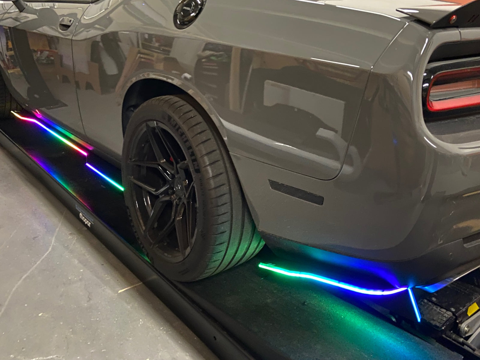 2008-23 Challenger - Aluminum LED Rear Diffuser