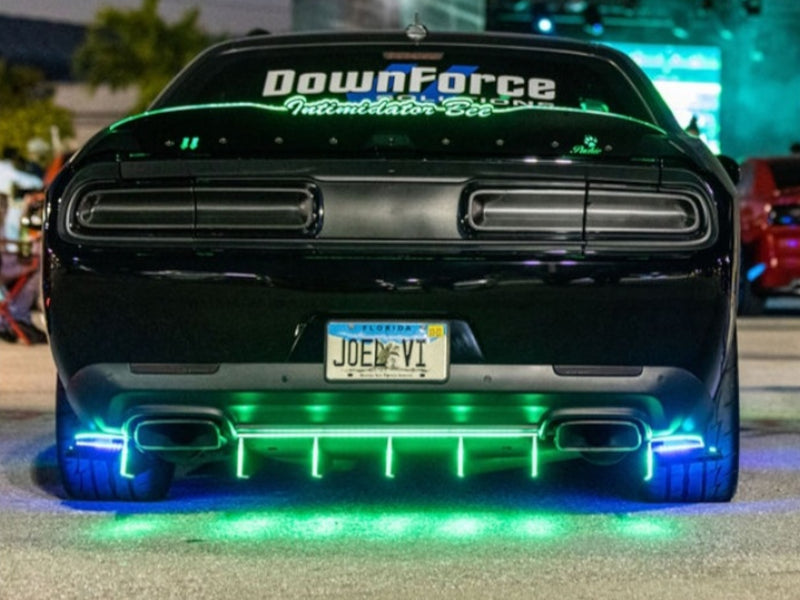 2008-23 Challenger - Aluminum LED Rear Diffuser