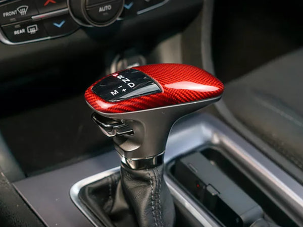 2015-23 Challenger Charger - Automatic Gear Shift Top Cover - Carbon Fiber