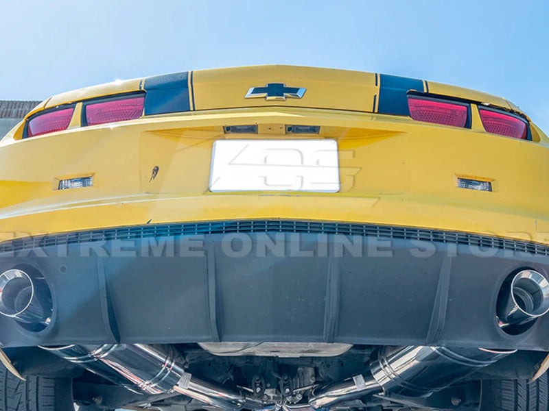 2010-15 Camaro - Dual Tip Slant-Cut Cat-Back Exhaust System