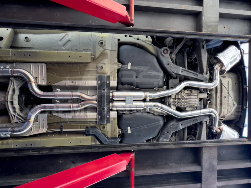 2010-15 Camaro - Dual Tip Slant-Cut Cat-Back Exhaust System
