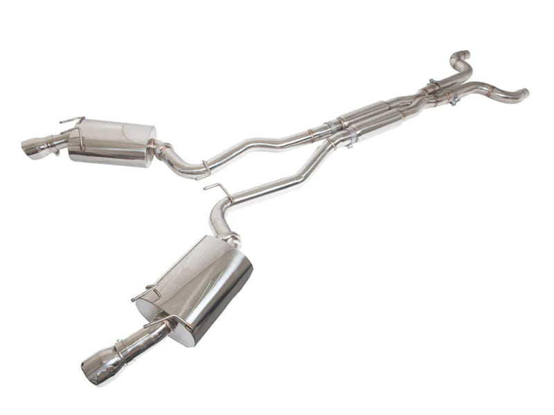 2010-15 Camaro - Dual Tip Slant-Cut Cat-Back Exhaust System
