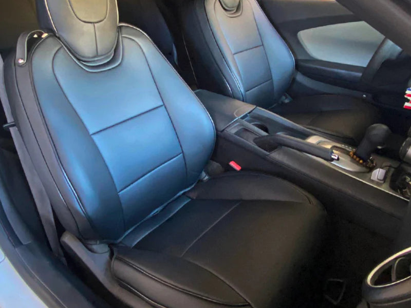 2010-15 Camaro - Seat Covers Front and Rear - Artificial Leather