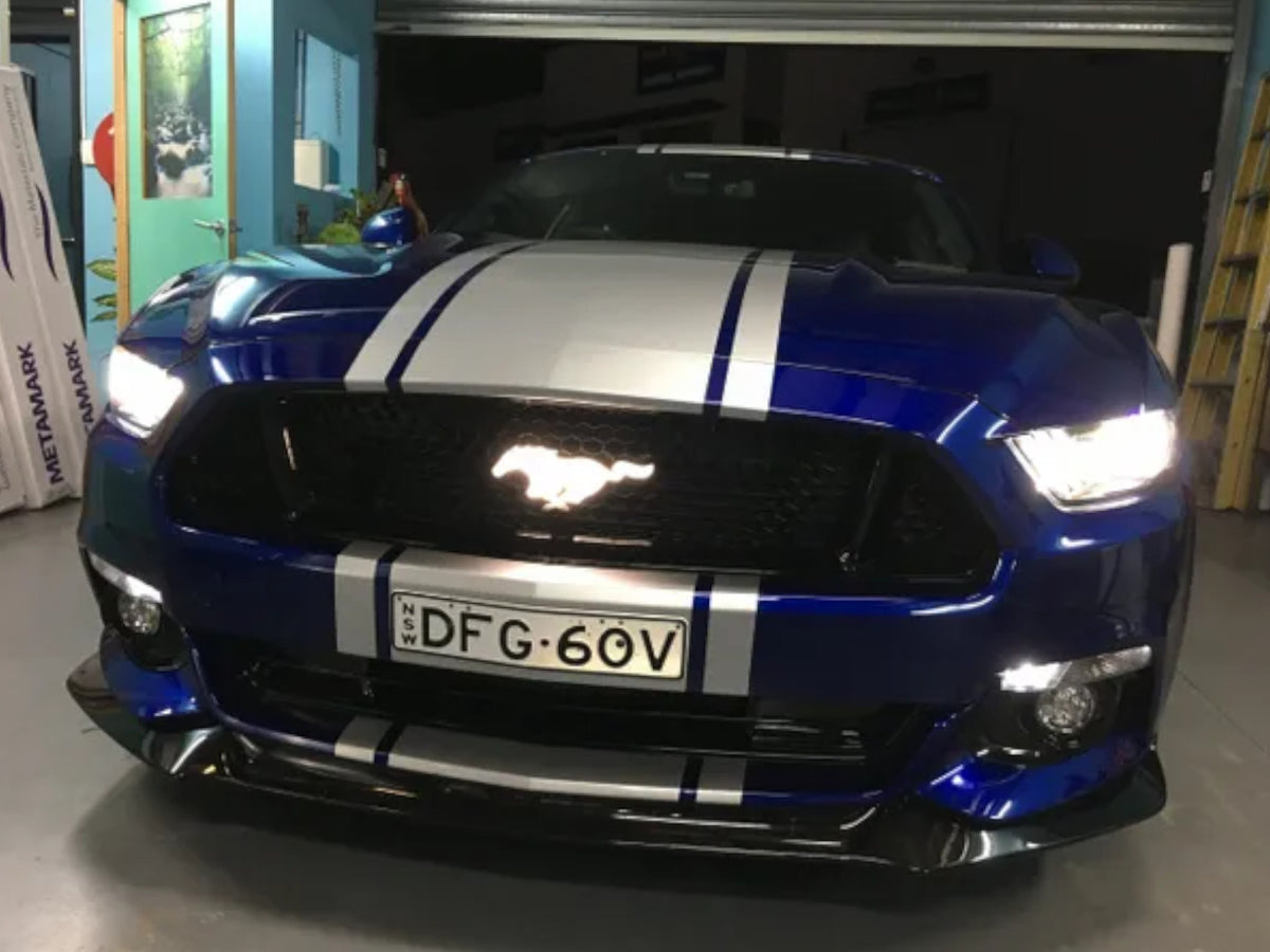 Mustang Pony LED Badge