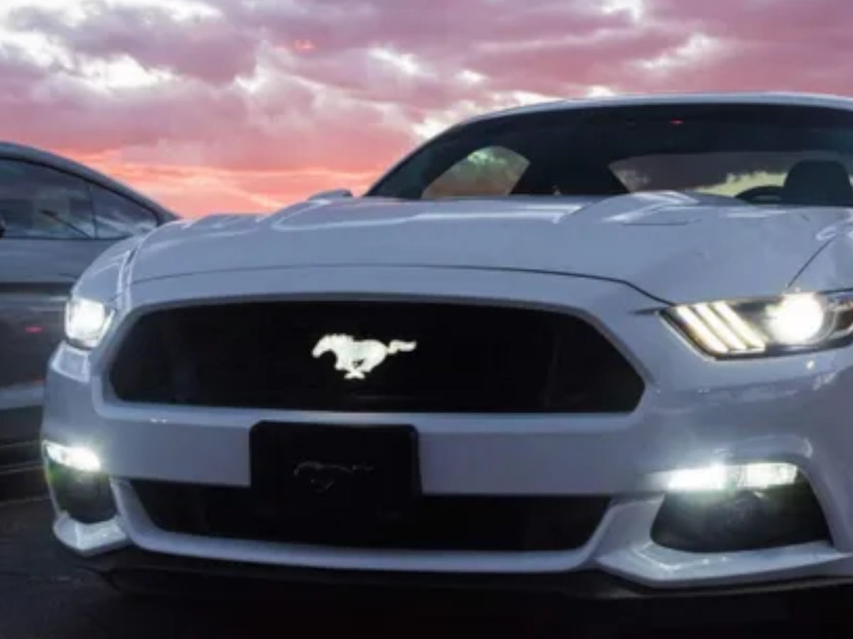 Mustang Pony LED Badge
