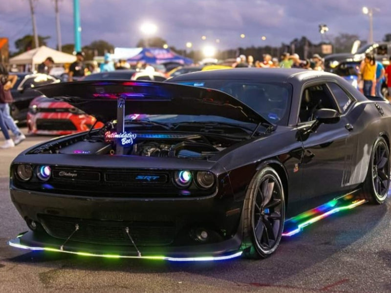 2011-23 Challenger - Street Version Aluminum LED Side Splitter