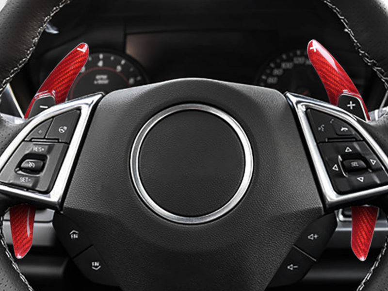 2014-19 Corvette - Paddle Shifter Extensions - Carbon Fiber