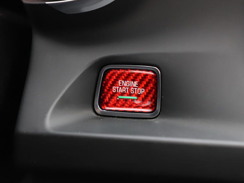 2014-19 Corvette - Start/Stop Button Cover - Carbon Fiber
