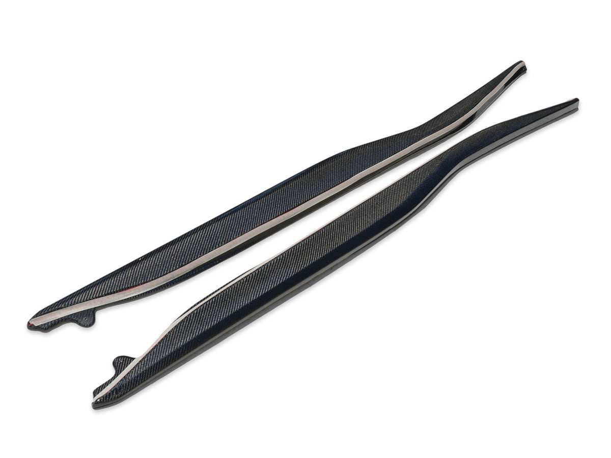 2014-19 Corvette - Z06 Style Side Skirts - Carbon Fiber