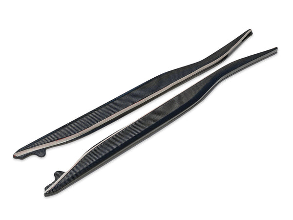 2014-19 Corvette - Z06 Style Side Skirts - Carbon Fiber