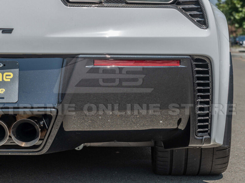 2014-19 Corvette - Rear Valance Diffuser Vents - Carbon Fiber