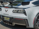 2014-19 Corvette - Rear Valance Diffuser Vents - Carbon Fiber