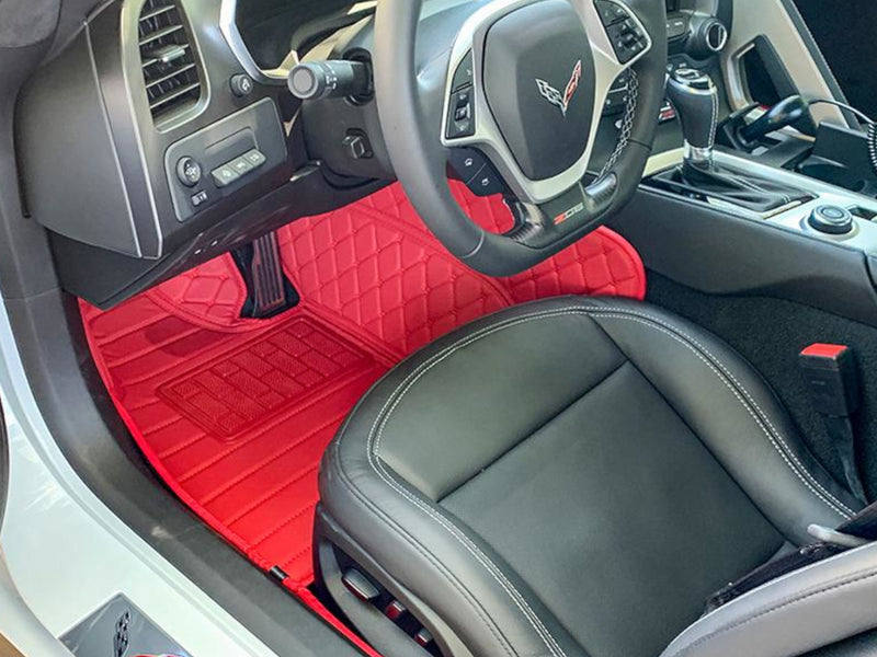 2014-19 Corvette - Floor Mats - Artificial Leather