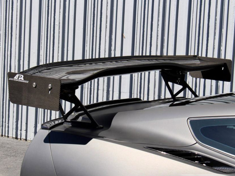 2014-19 Corvette - GTC-500 Adjustable Wing Spoiler - Carbon Fiber