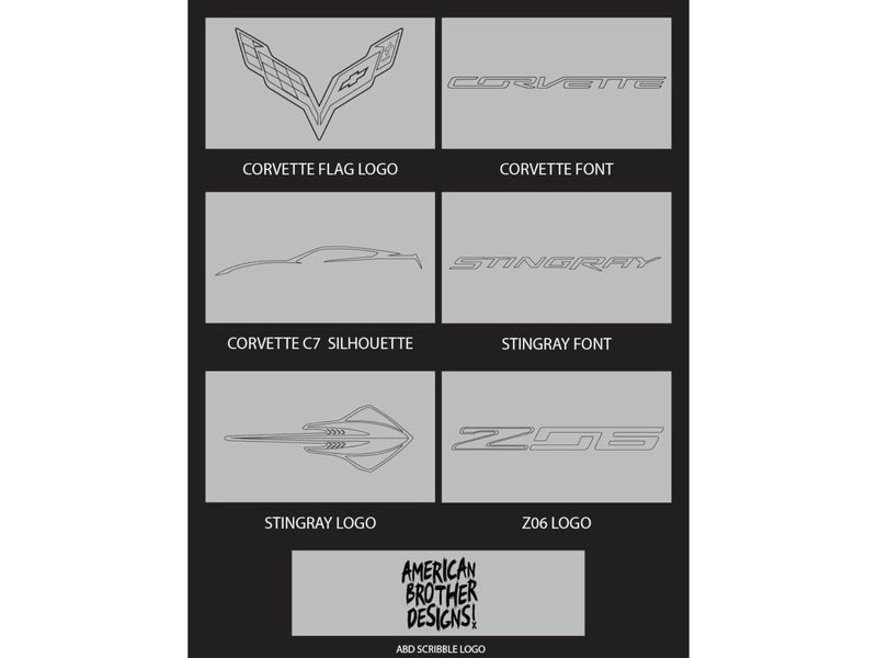 2014-19 Corvette - Hood Shock Cover