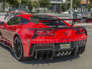 2014-19 Corvette - Performance Track Style Diffuser