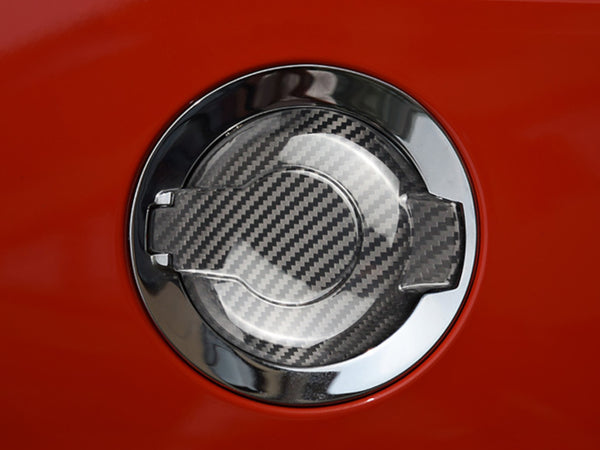 2015-23 Challenger - Fuel Door Cover - Carbon Fiber