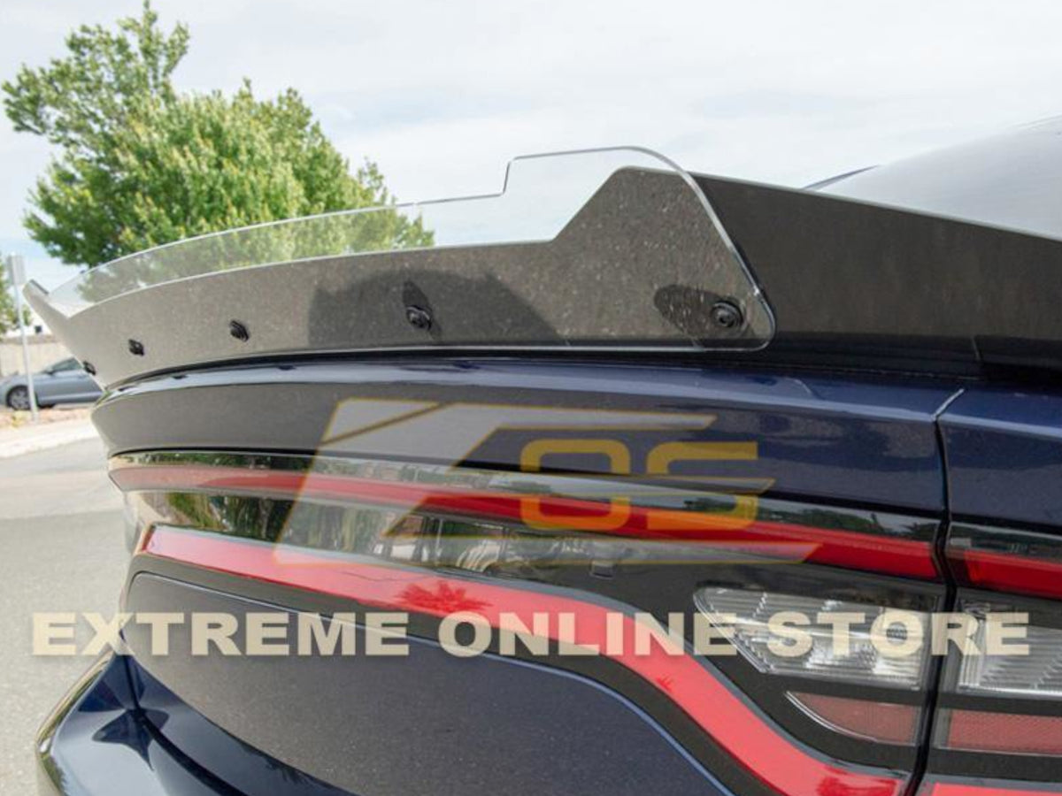 2015-23 Charger - Hellcat Extended Style Spoiler With Wicker Bill