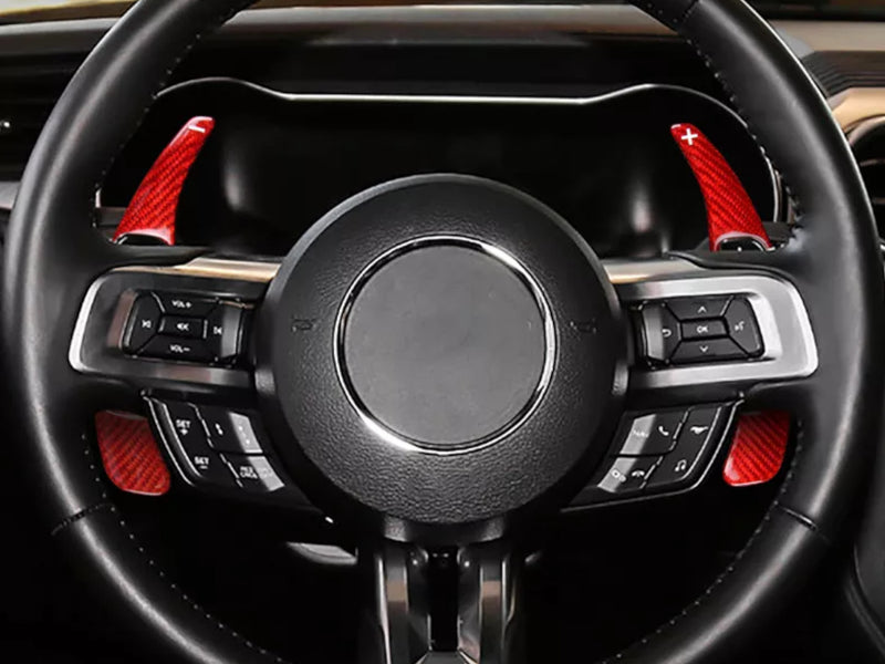 2015-23 Mustang - Paddle Shifter Extensions - Carbon Fiber