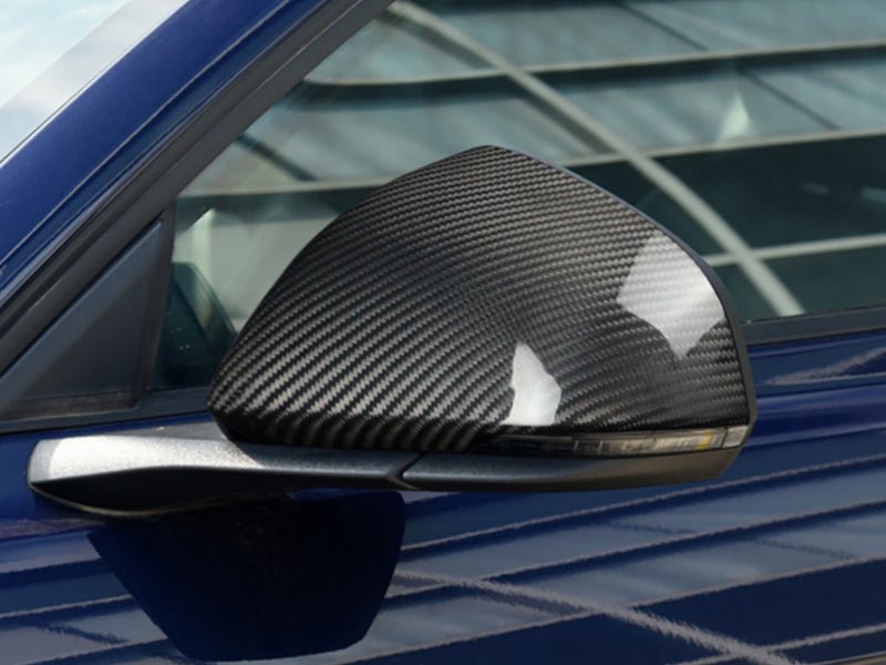 2015-23 Mustang - Side Mirror Covers - Carbon Fiber