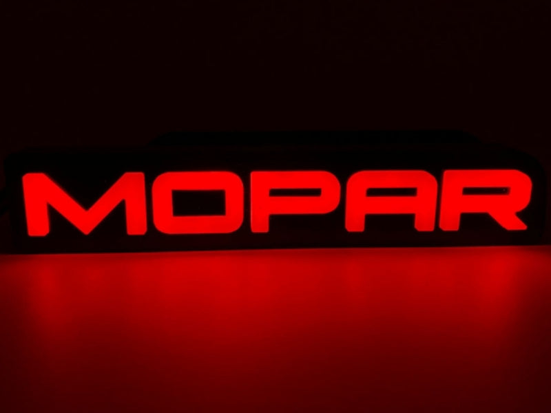 2015-23 Challenger Charger - MOPAR LED Badge
