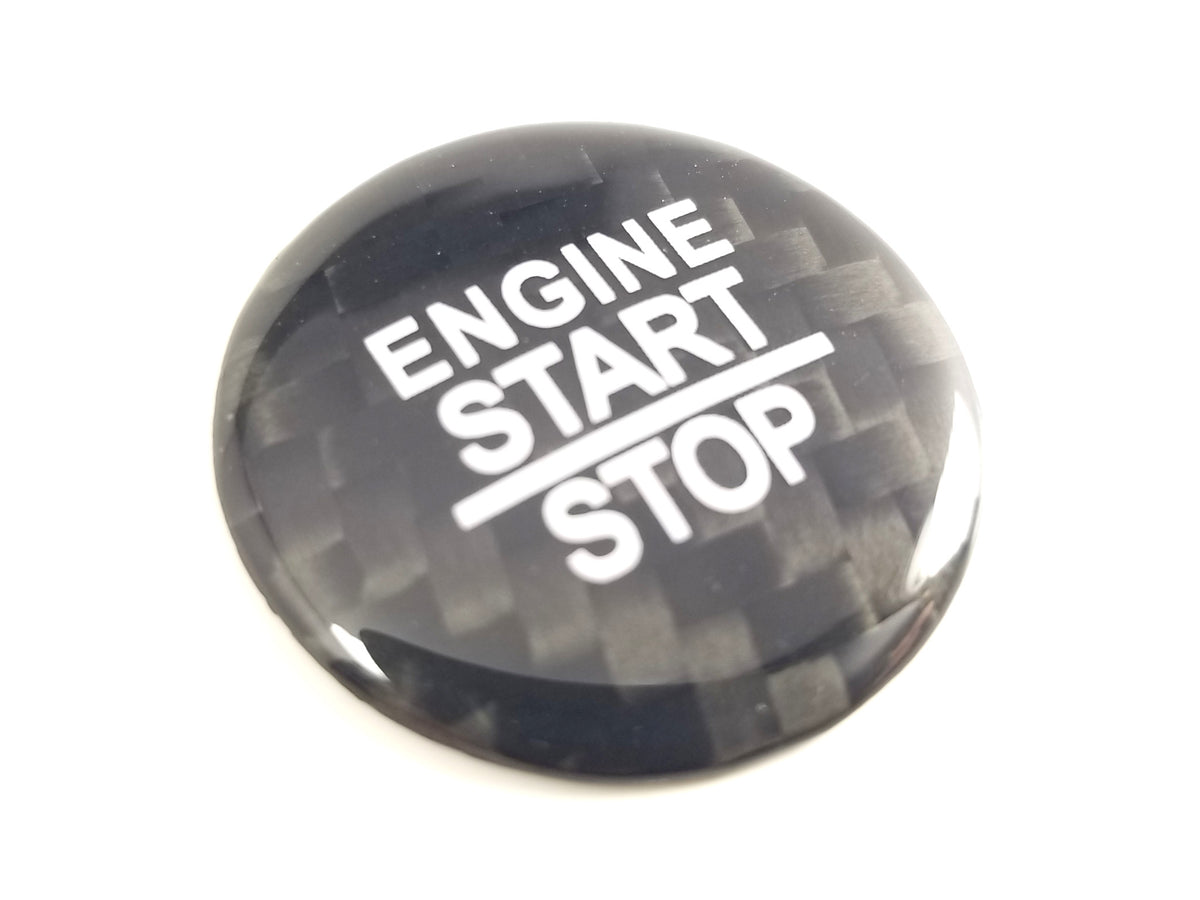 2015-23 Challenger Charger - Start/Stop Button Cover - Carbon Fiber