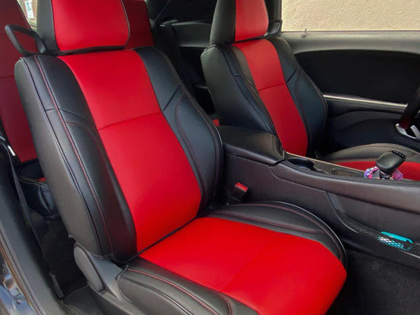 2015-23 Challenger - Seat Covers Front and Rear - Artificial Leather