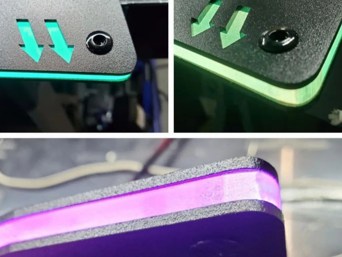 2015-23 Challenger SRT R/T - Street Version Aluminum LED Splitter