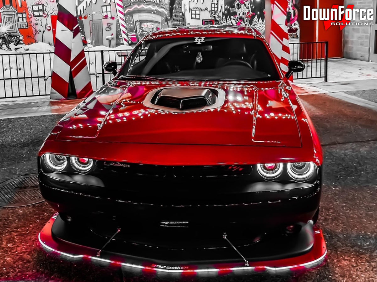 2015-23 Challenger SRT R/T - Street Version Aluminum LED Splitter