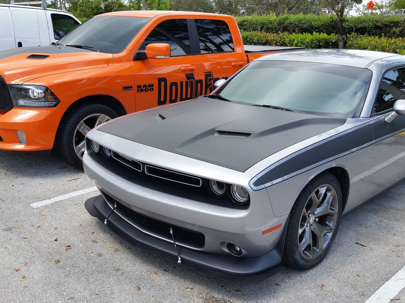 2015-23 Challenger SRT R/T - Street Version Aluminum Splitter