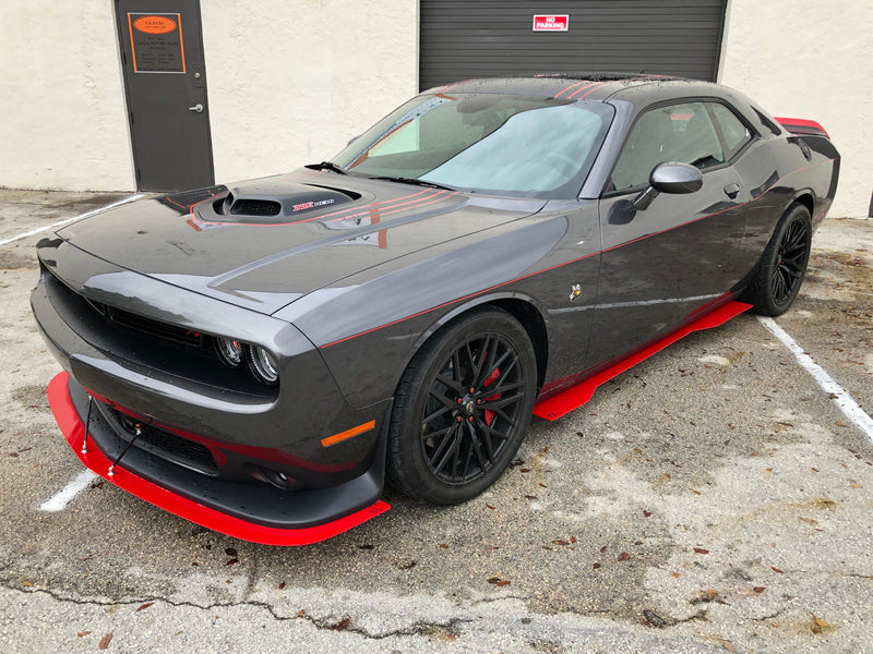 2015-23 Challenger SRT R/T - Street Version Aluminum Splitter