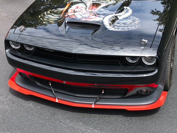 2015-23 Challenger SRT R/T - Street Version Aluminum Splitter