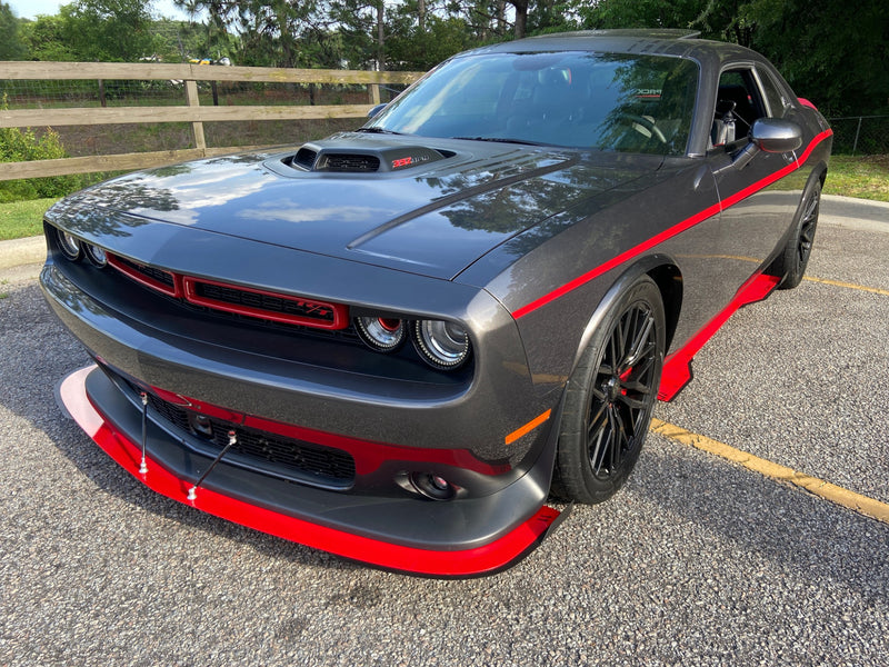 2015-23 Challenger SRT R/T - Street Version Aluminum Splitter