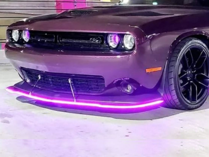 2015-23 Challenger SXT R/T - Street Version Aluminum LED Splitter