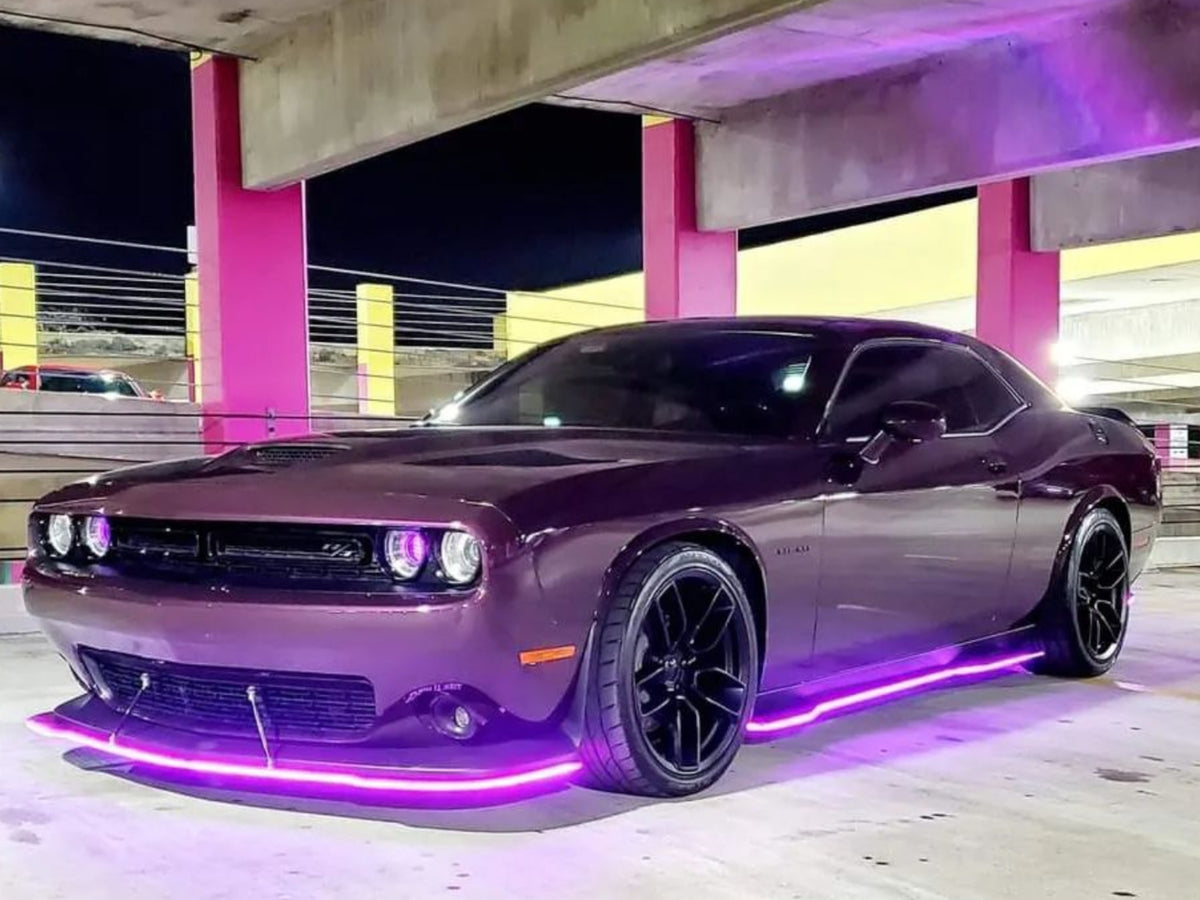 2015-23 Challenger SRT R/T - Street Version Aluminum LED Splitter