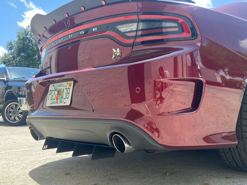 2015-23 Charger - Aluminum Rear Diffuser