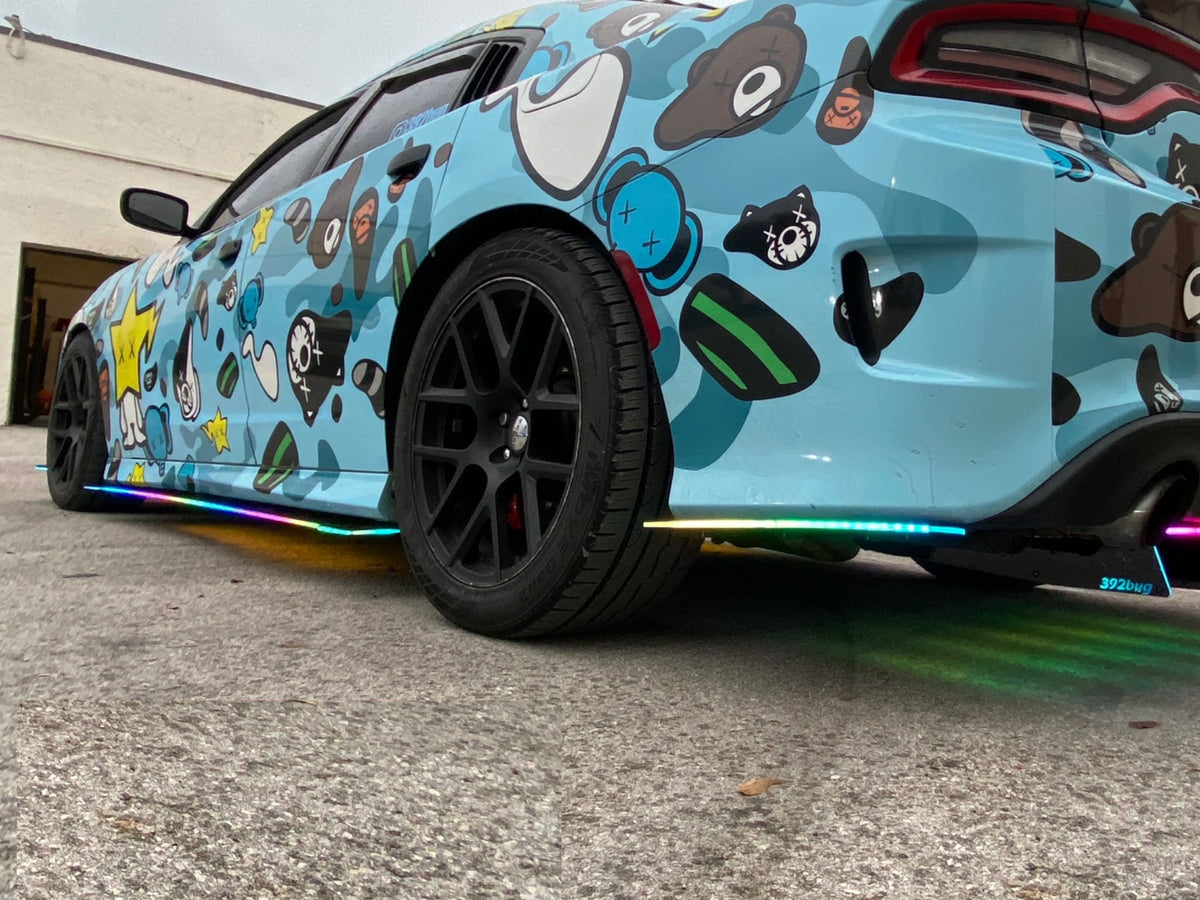 2015-23 Charger - Street Version Aluminum LED Side Splitter