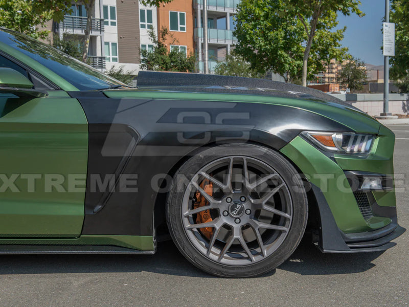 2015-23 Mustang - GT350 Style Steel Fenders