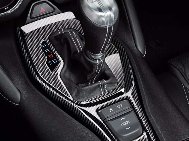 2016-23 Camaro - Gear Shift Panel Cover - Carbon Fiber