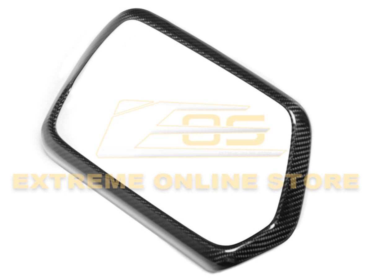 2016-24 Camaro - Multimedia Console Frame Overlay - Carbon Fiber