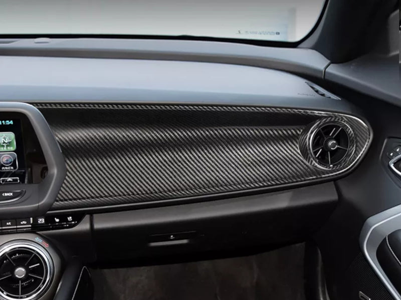 2016-24 Camaro - Passenger Dashboard Cover - Carbon Fiber