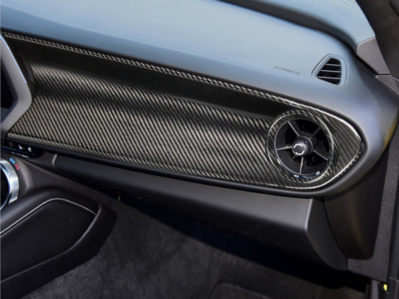 2016-24 Camaro - Passenger Dashboard Cover - Carbon Fiber