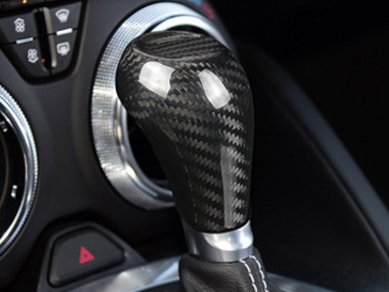 2016-23 Camaro - Automatic Gear Shift Knob Cover - Carbon Fiber