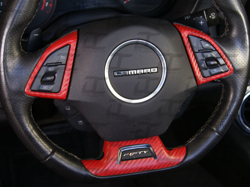 2016-24 Camaro - Steering Wheel Accent Decal Kit