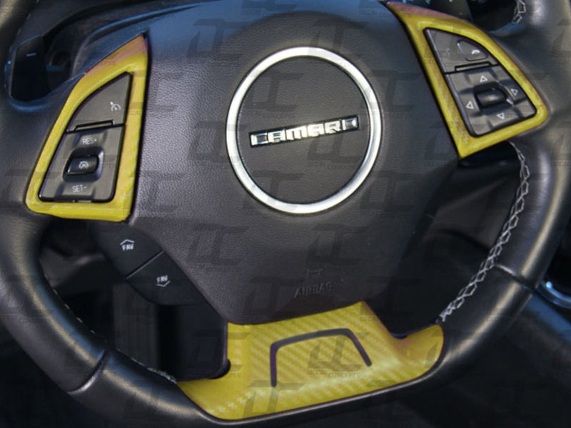2016-24 Camaro - Steering Wheel Accent Decal Kit